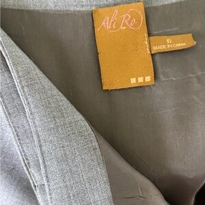 Ali Ro Light Gray Skirt